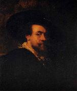 Peter Paul Rubens Self Portrait with a Hat oil painting reproduction